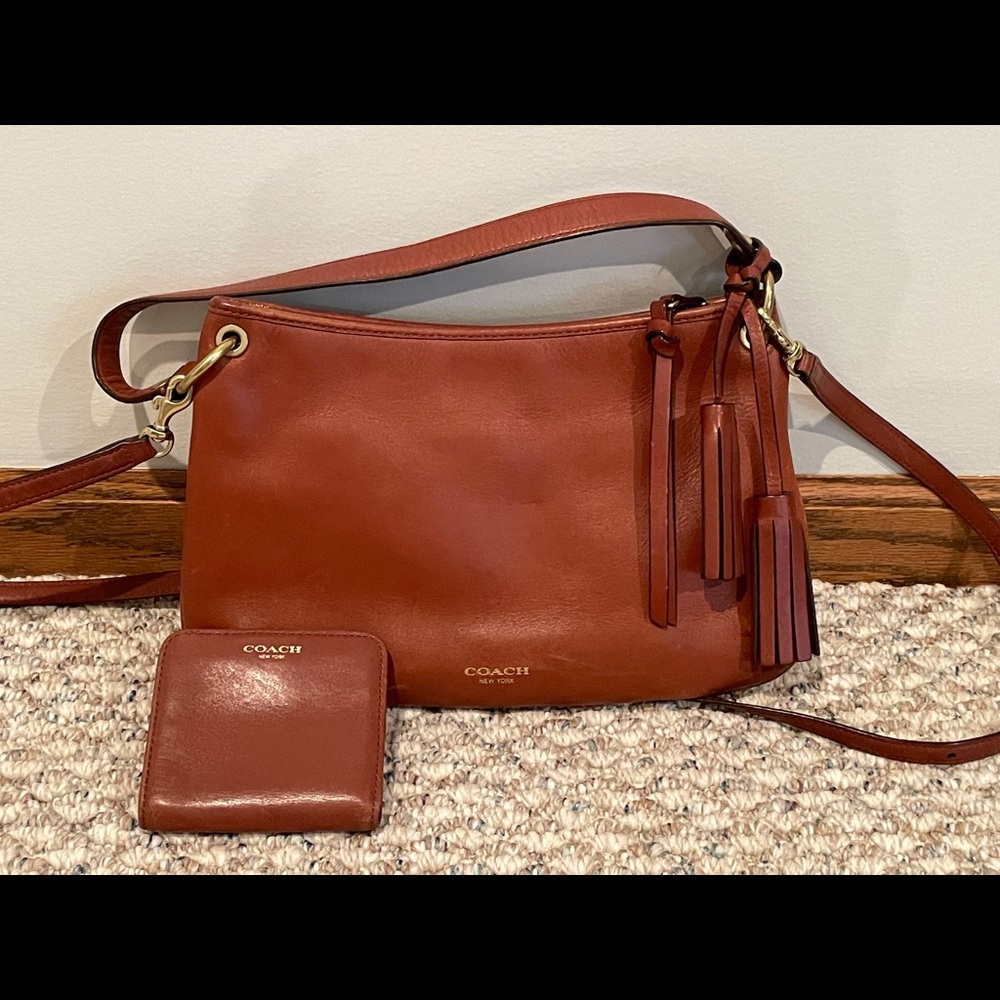 Vintage Coach Crossbody & Wallet